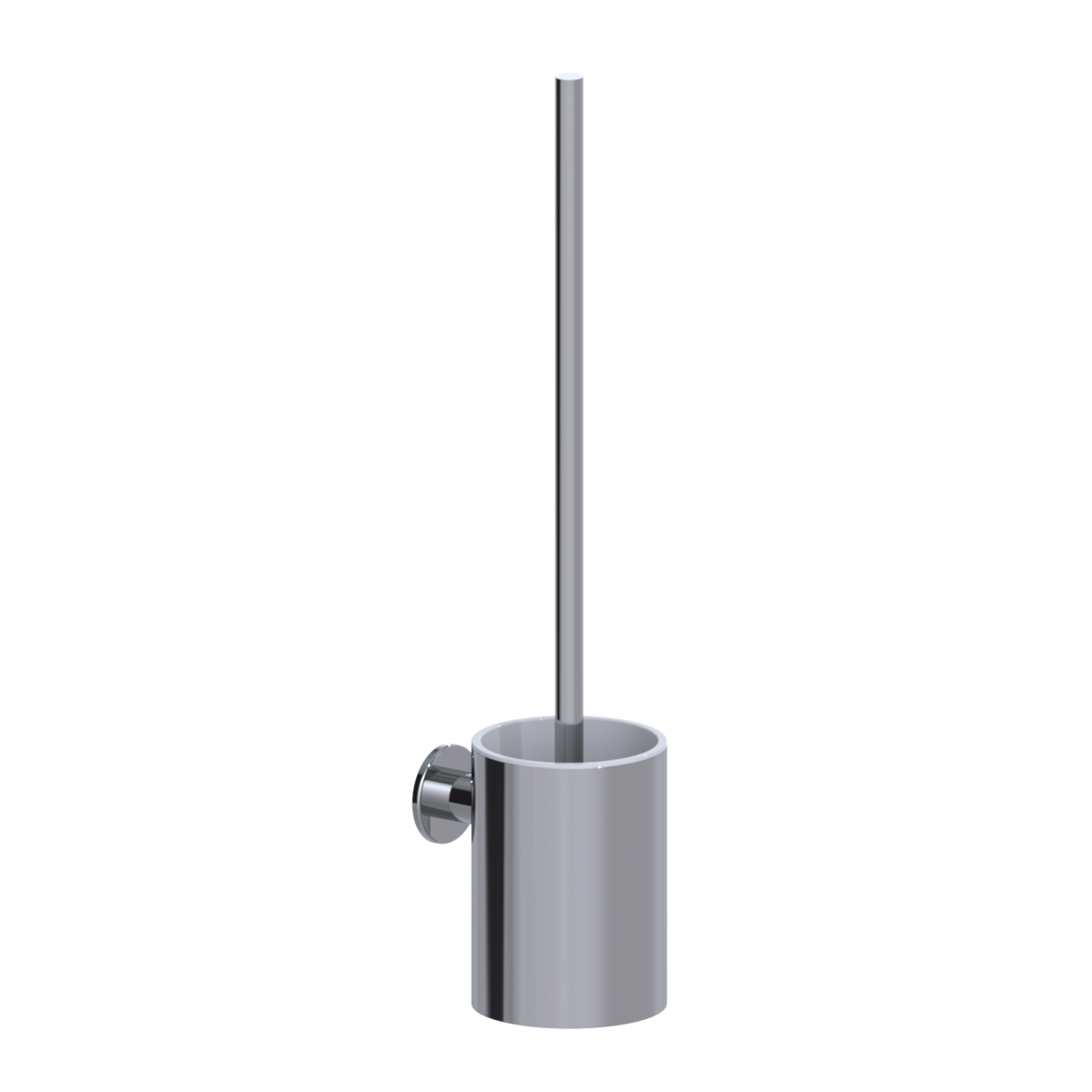 Inox Care WC-Bürstengarnitur, 135 x 102 x 499 mm, Hochglanzpoliert