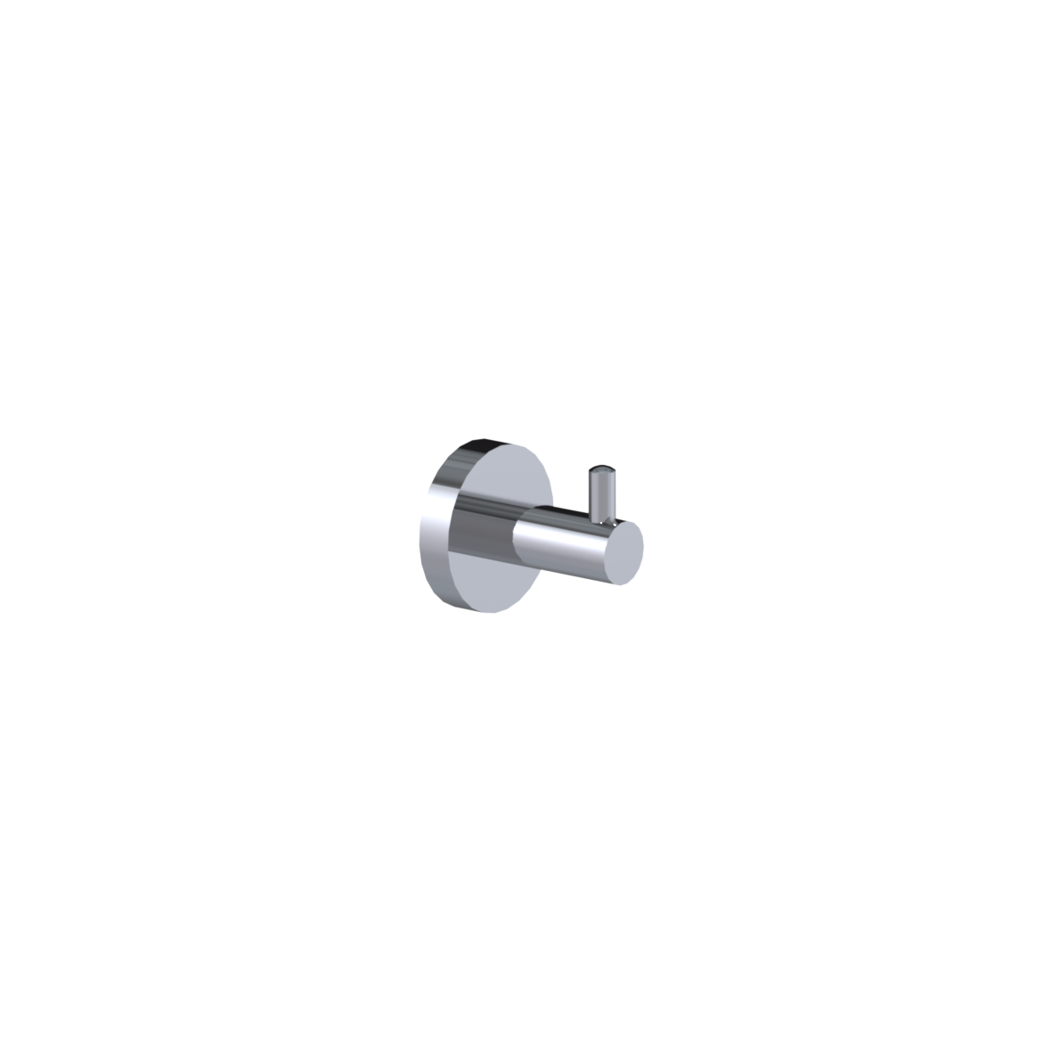 Inox Care Wandhaken, 56 x 50 x 50 mm, Hochglanzpoliert