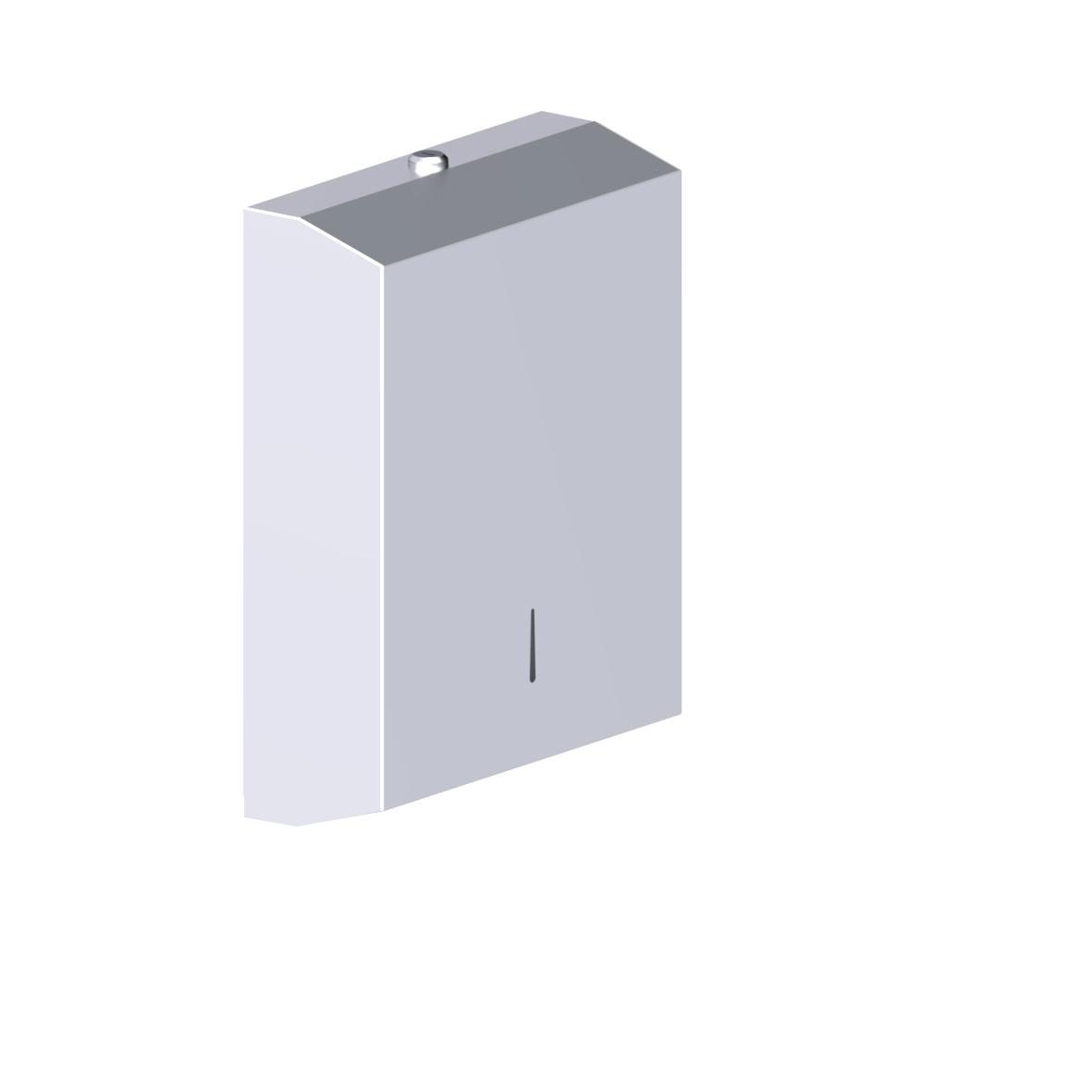 Inox Care Falthandtuchspender, 105 x 282 x 371 mm, Hochglanzpoliert
