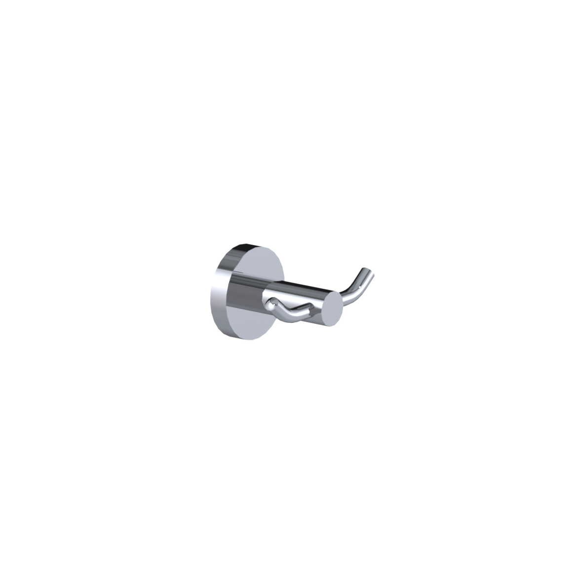 Inox Care Doppelhaken, 62 x 87 x 50 mm, Hochglanzpoliert