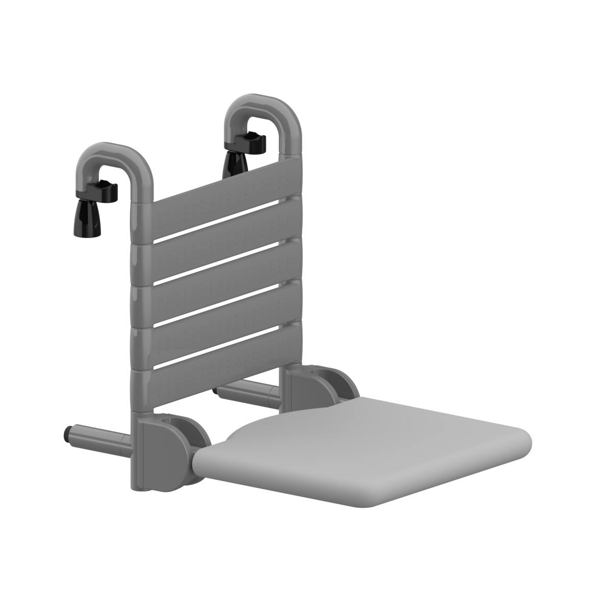 Nylon Care 400 Einhängesitz, 410 x 564 x 501 mm, Dunkelgrau, Polster hellgrau Nylon Care 400 Einhängesitz, 410 x 564 x 501 mm, Dunkelgrau, Polster hellgrau