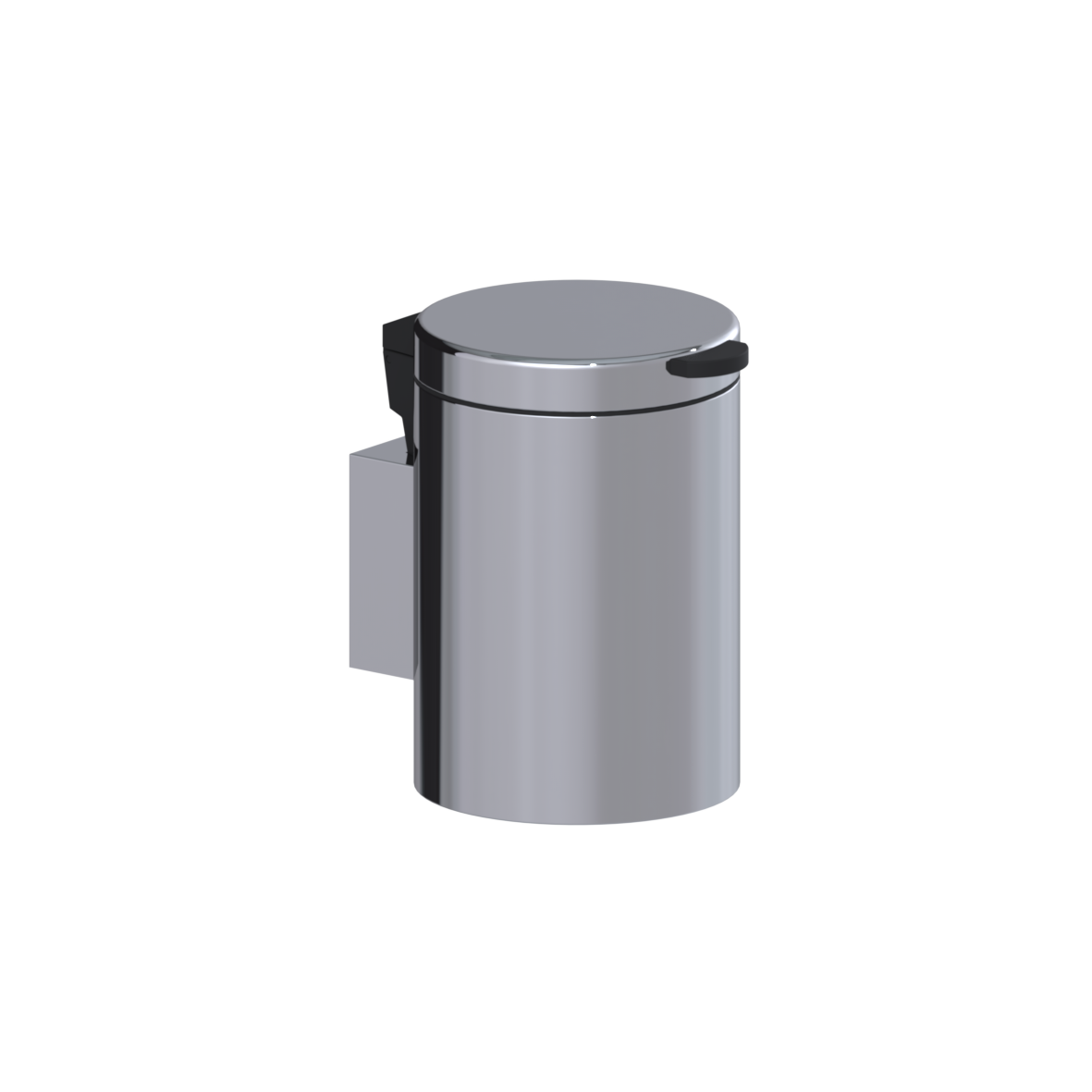 Inox Care Abfallbehälter, 3 l, 229 x 170 x 250 mm, Hochglanzpoliert