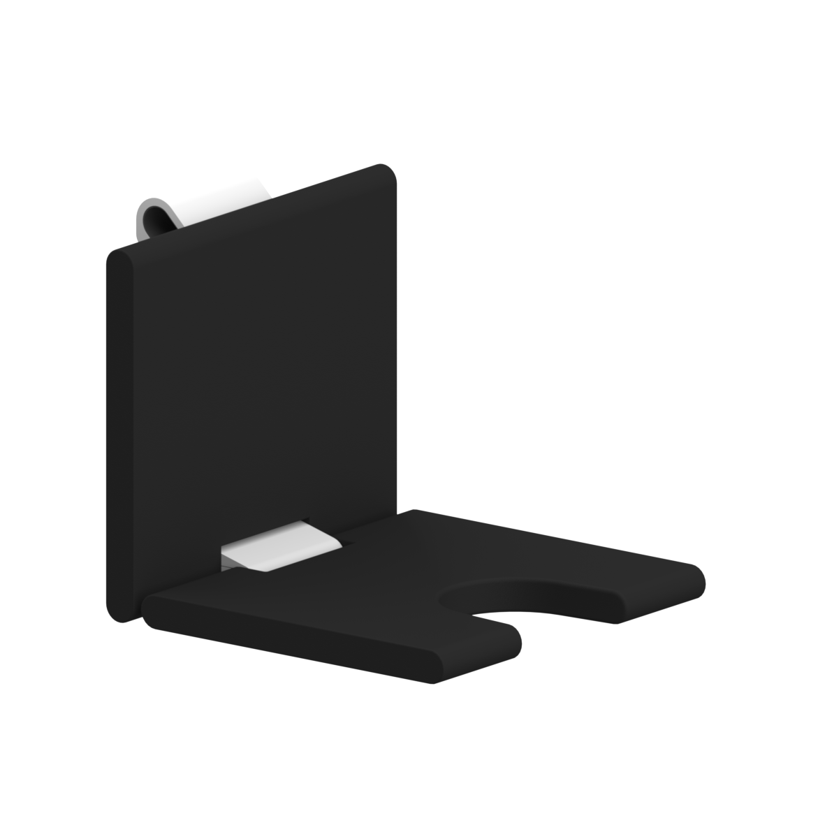 Care Einhängesitz, mit Hygieneaussparung, 450 x 563 x 420 mm, Weiß, Polster anthrazit Care Einhängesitz, mit Hygieneaussparung, 450 x 563 x 420 mm, Weiß, Polster anthrazit