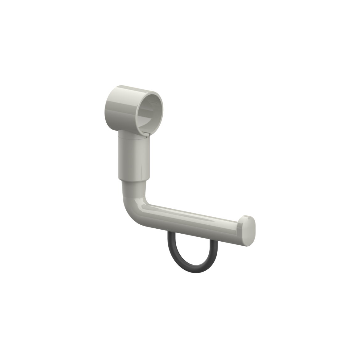 Nylon Care Papierrollenhalter, nachrüstbar, 141 x 39 x 117 mm, Manhattan Nylon Care Papierrollenhalter, nachrüstbar, 141 x 39 x 117 mm, Manhattan
