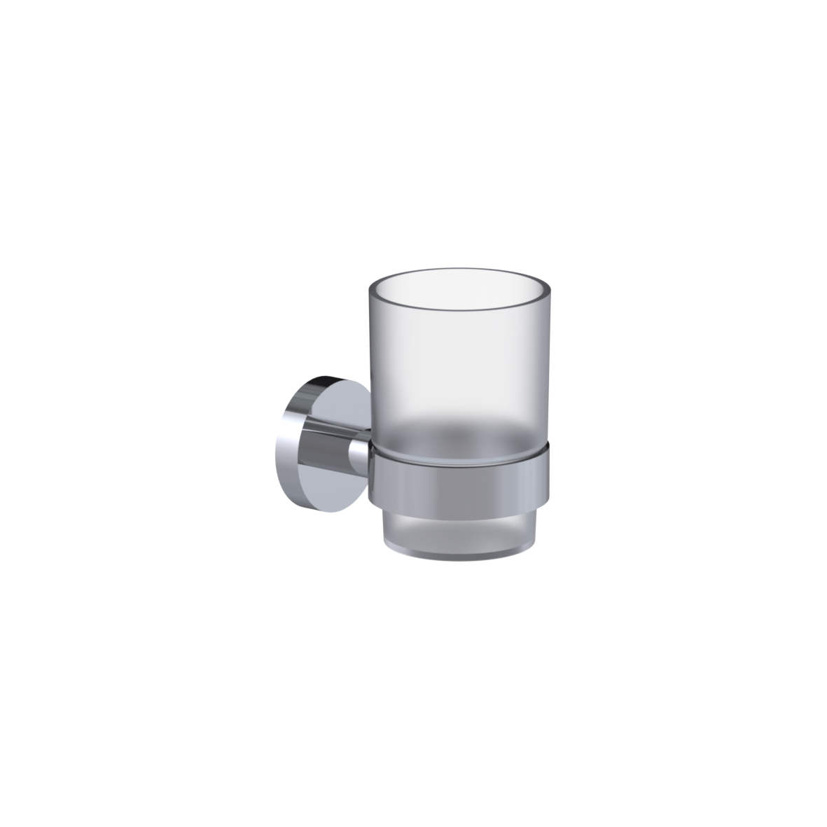 Inox Care Glashalter, 101 x 67 x 96 mm, Hochglanzpoliert