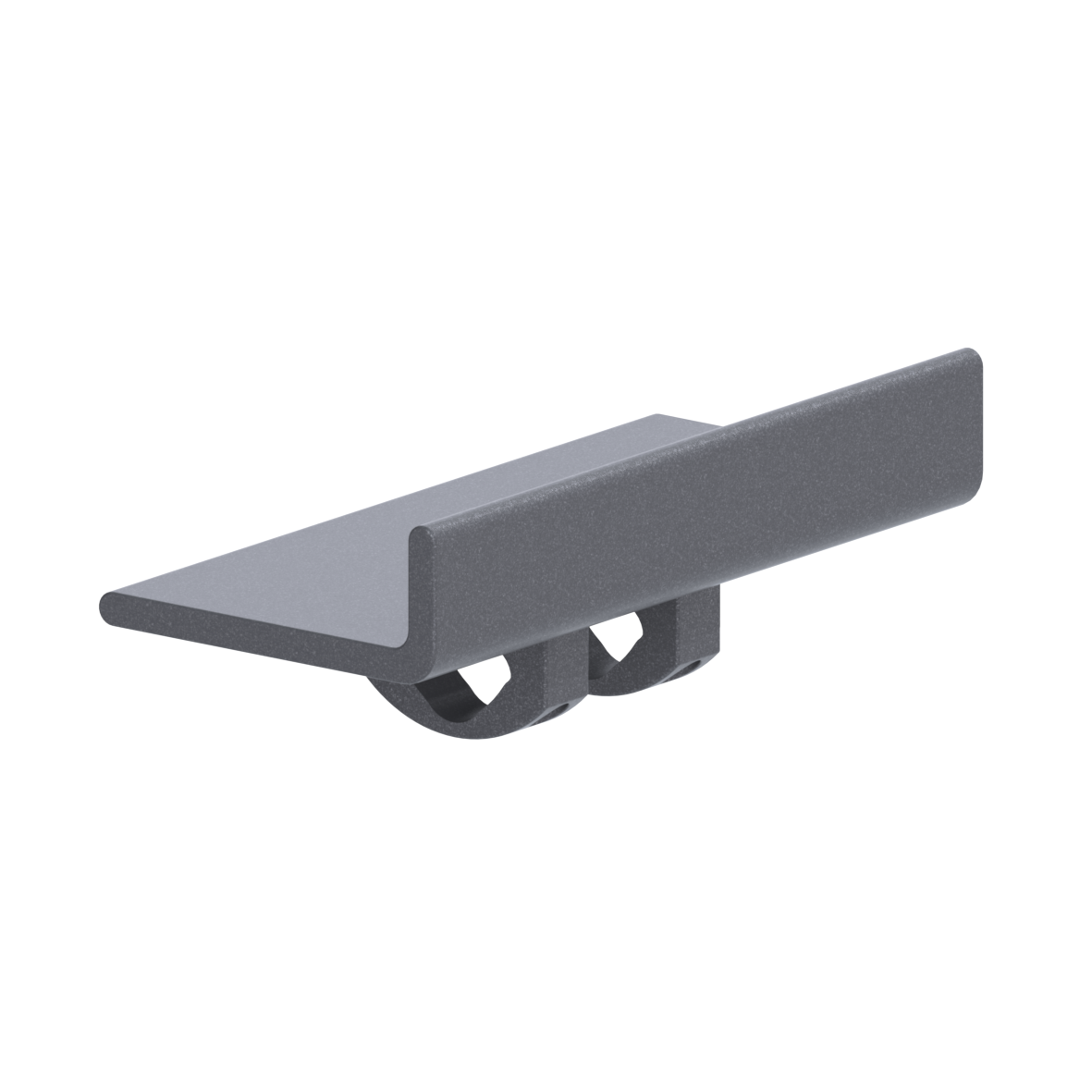 Cavere Care Duschablage, zur Verschraubung, 250 x 130 x 90 mm, Cavere Anthrazit-Metallic