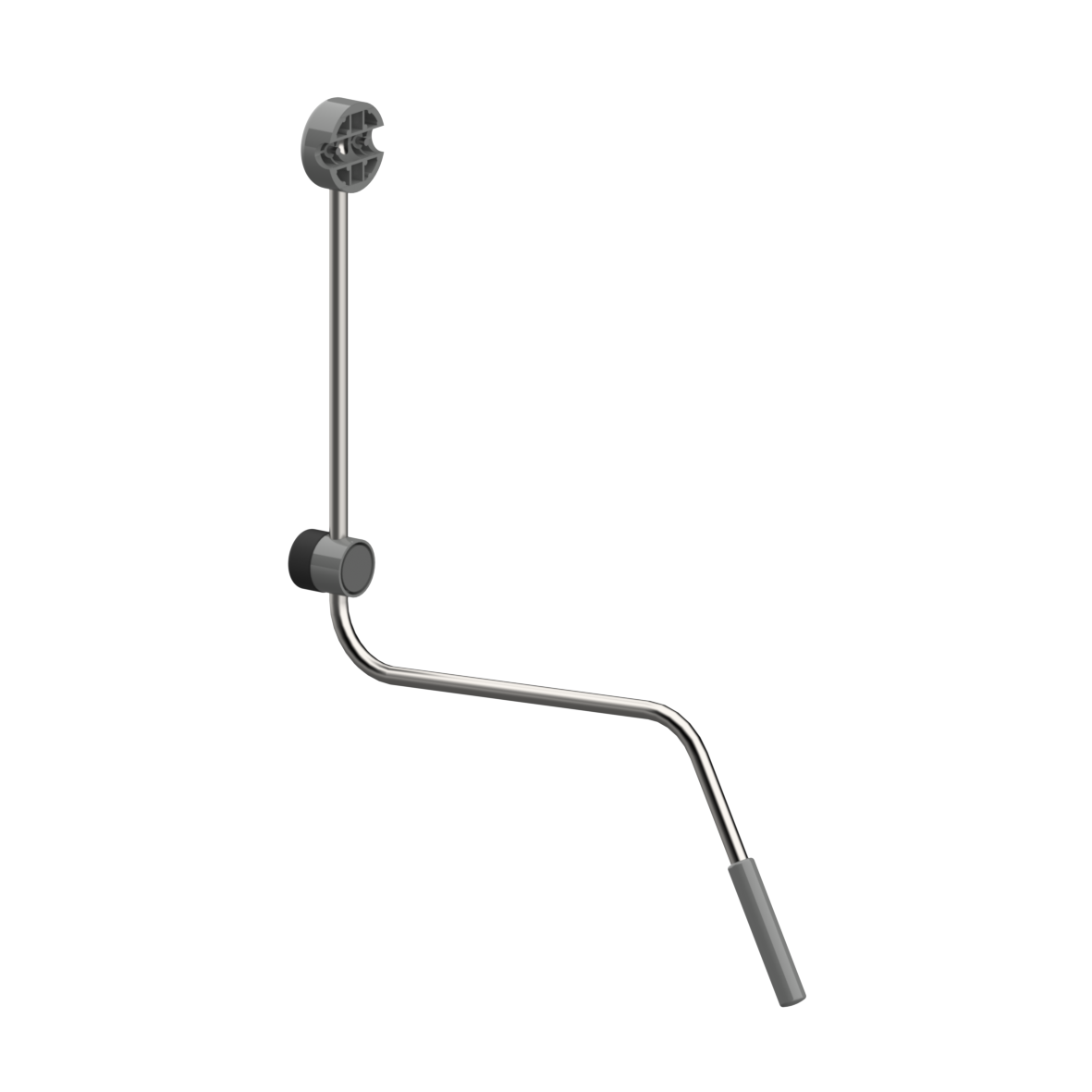 Care Bedienhebel, nachrüstbar, 15 x 157 x 218 mm, Dunkelgrau