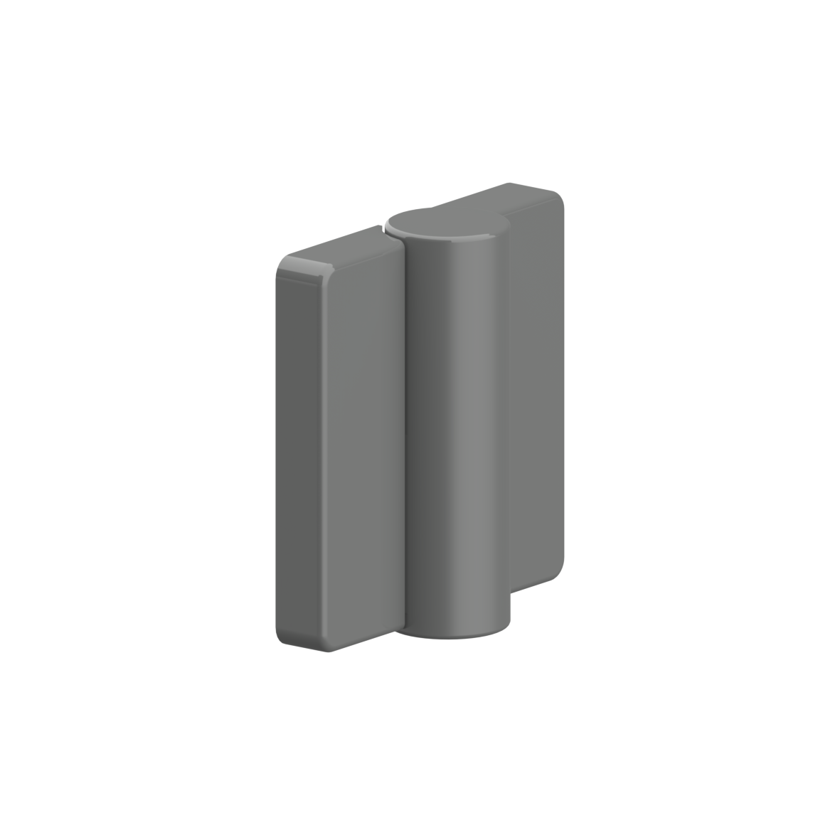 Nylon Türbänder NY.TB 78, DIN rechts, 72 x 23 x 77 mm, Dunkelgrau