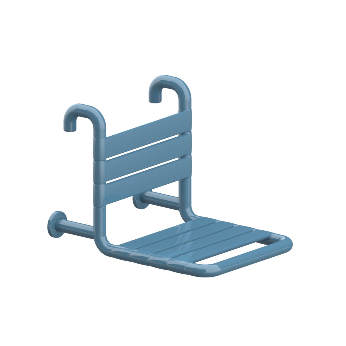 Nylon Care 300 Einhängesitz FR, mit Rosetten, 380 x 515 x 390 mm, Pastellblau