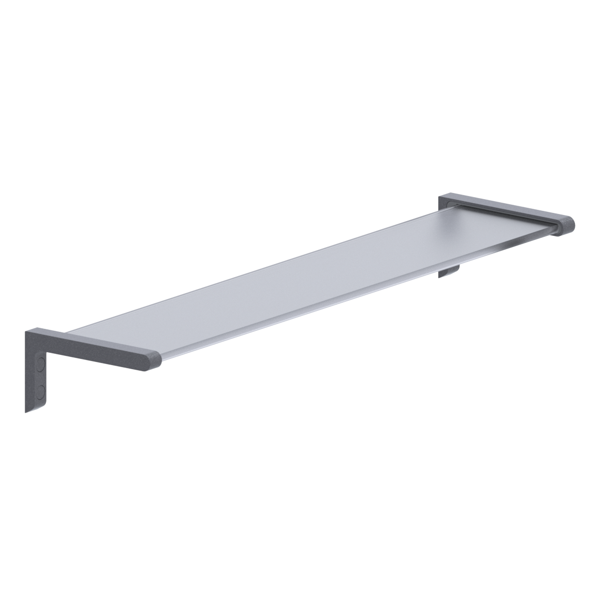Cavere Care Glasablage, 650 x 150 x 80 mm, Cavere Anthrazit-Metallic
