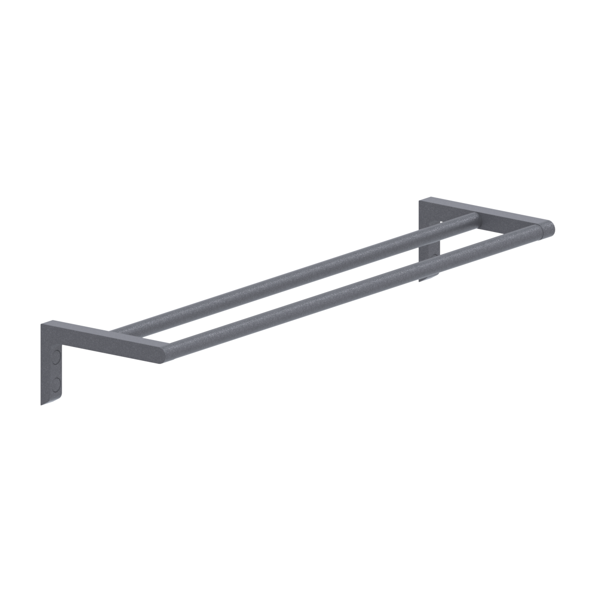 Cavere Care Handtuchhalter, 600 x 150 x 80 mm, Cavere Anthrazit-Metallic