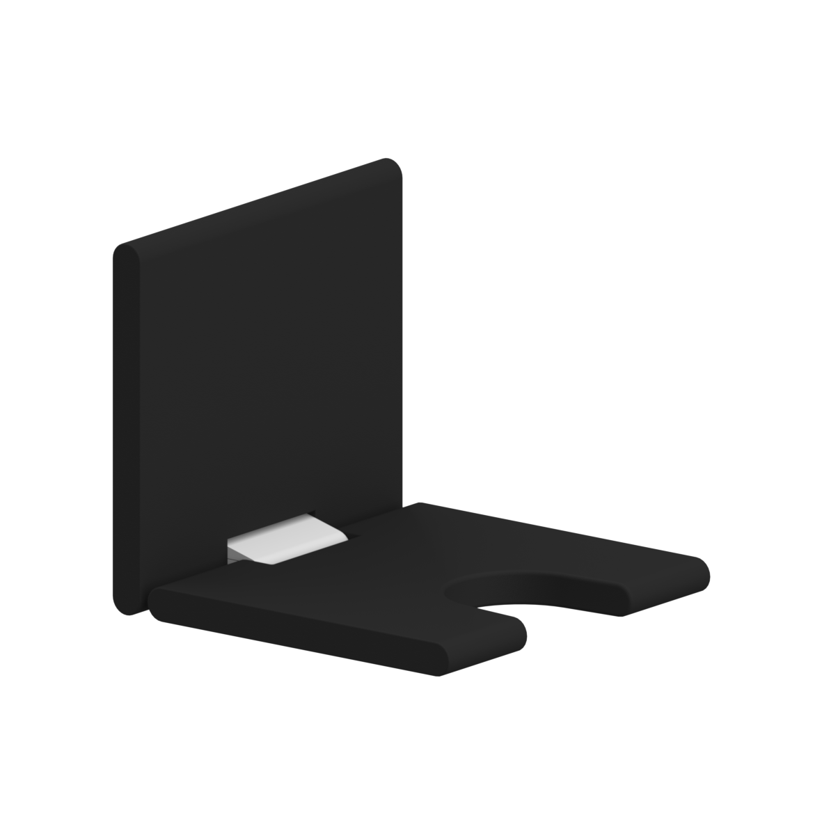 Care Einhängesitz FR, mit Hygieneaussparung, 450 x 563 x 406 mm, Weiß, Polster anthrazit Care Einhängesitz FR, mit Hygieneaussparung, 450 x 563 x 406 mm, Weiß, Polster anthrazit