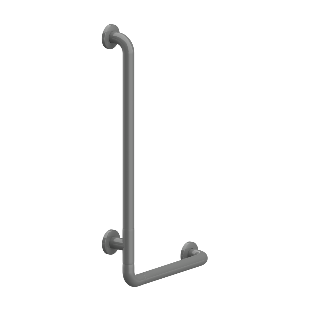 Nylon Care 300 Winkelgriff, 90°, 360 x 700 mm, Dunkelgrau