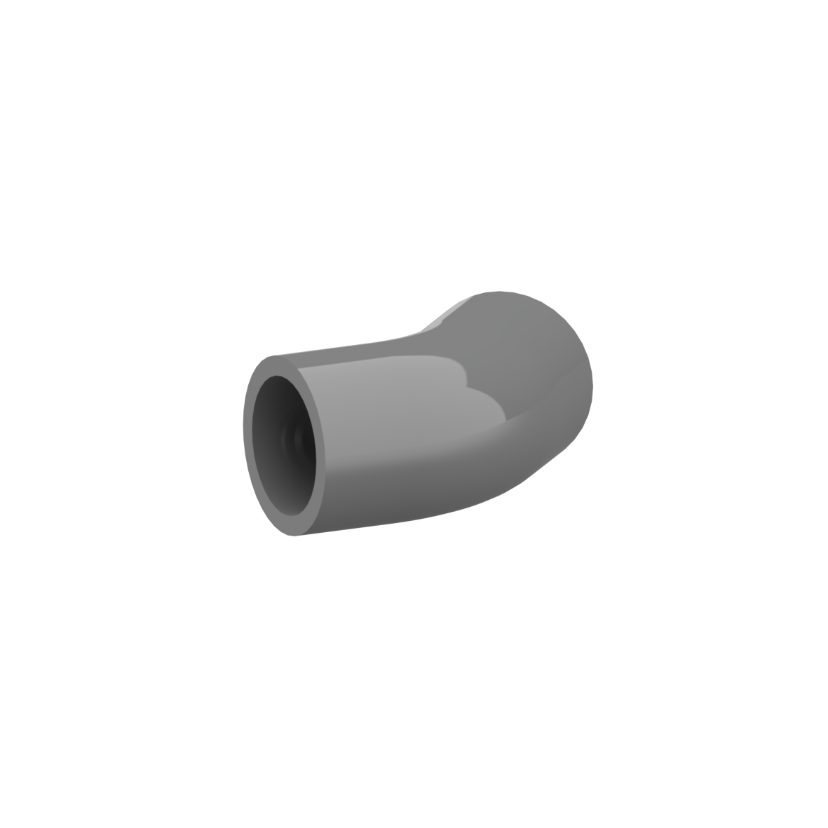 Nylon Bogen NY.BO 34.45, 70 x 55 x 34 mm, Dunkelgrau