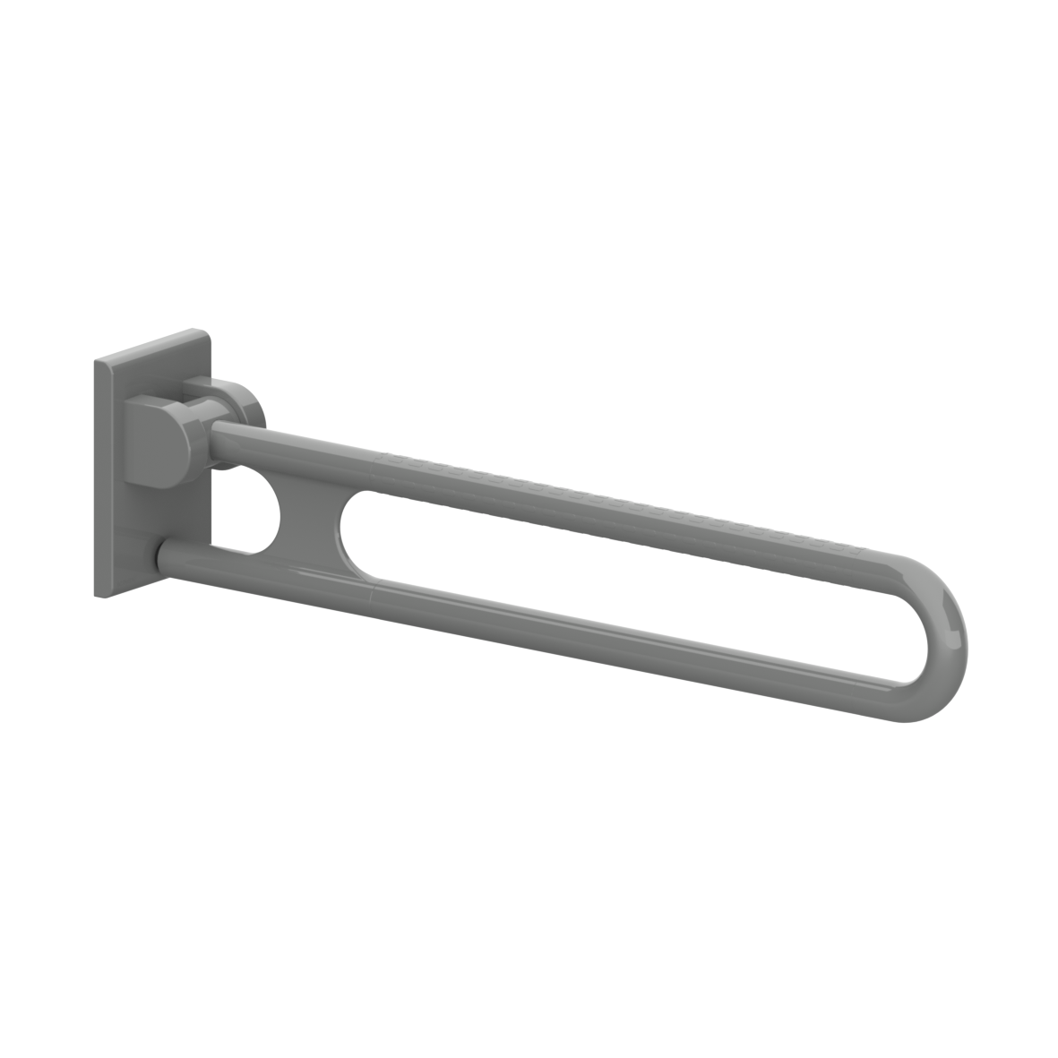 Nylon Care 400 Stützklappgriff, L = 850 mm, Dunkelgrau
