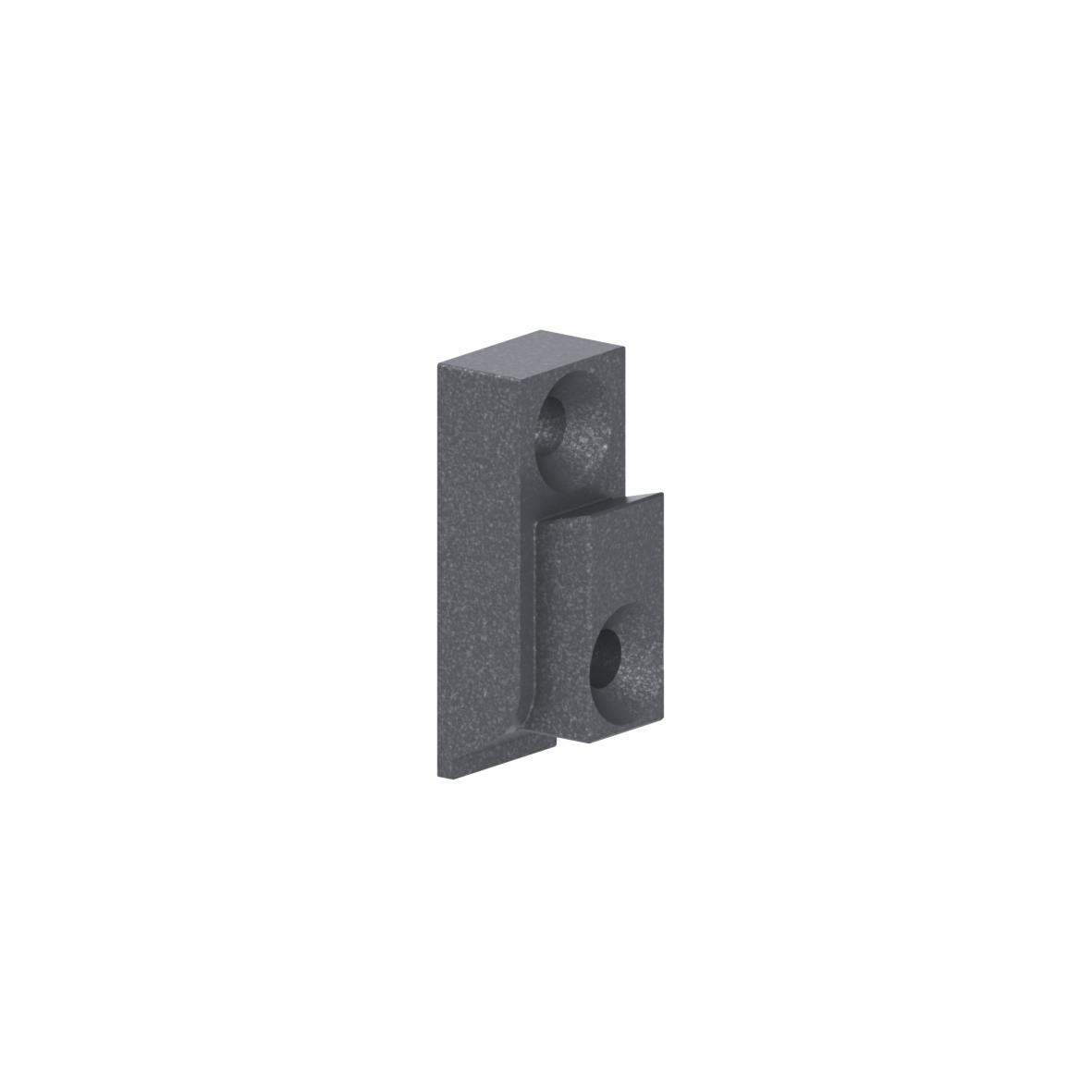 Cavere Care FlexWandhalterung, 24 x 60 x 25 mm, Cavere Anthrazit-Metallic