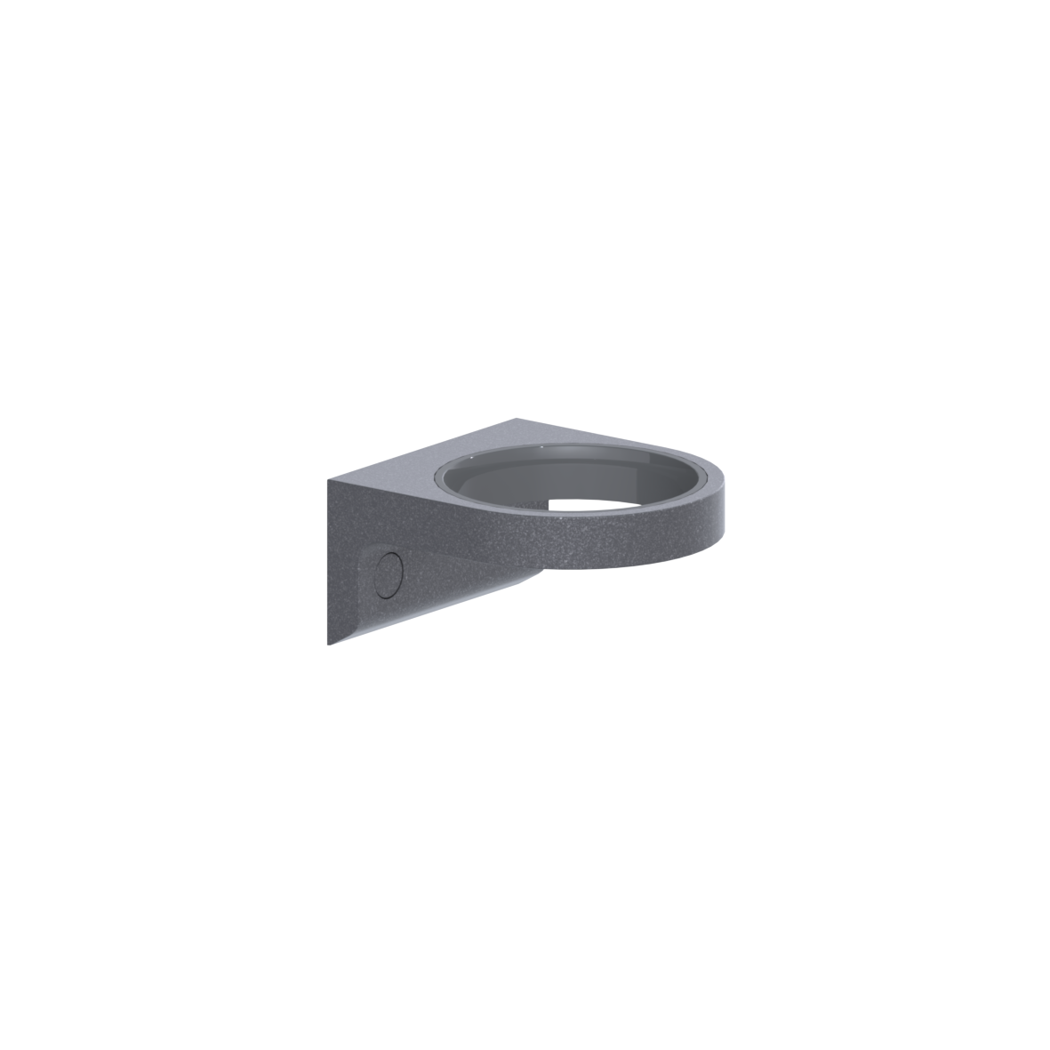 Cavere Care Haartrocknerhalter, 90 x 100 x 50 mm, Cavere Anthrazit-Metallic