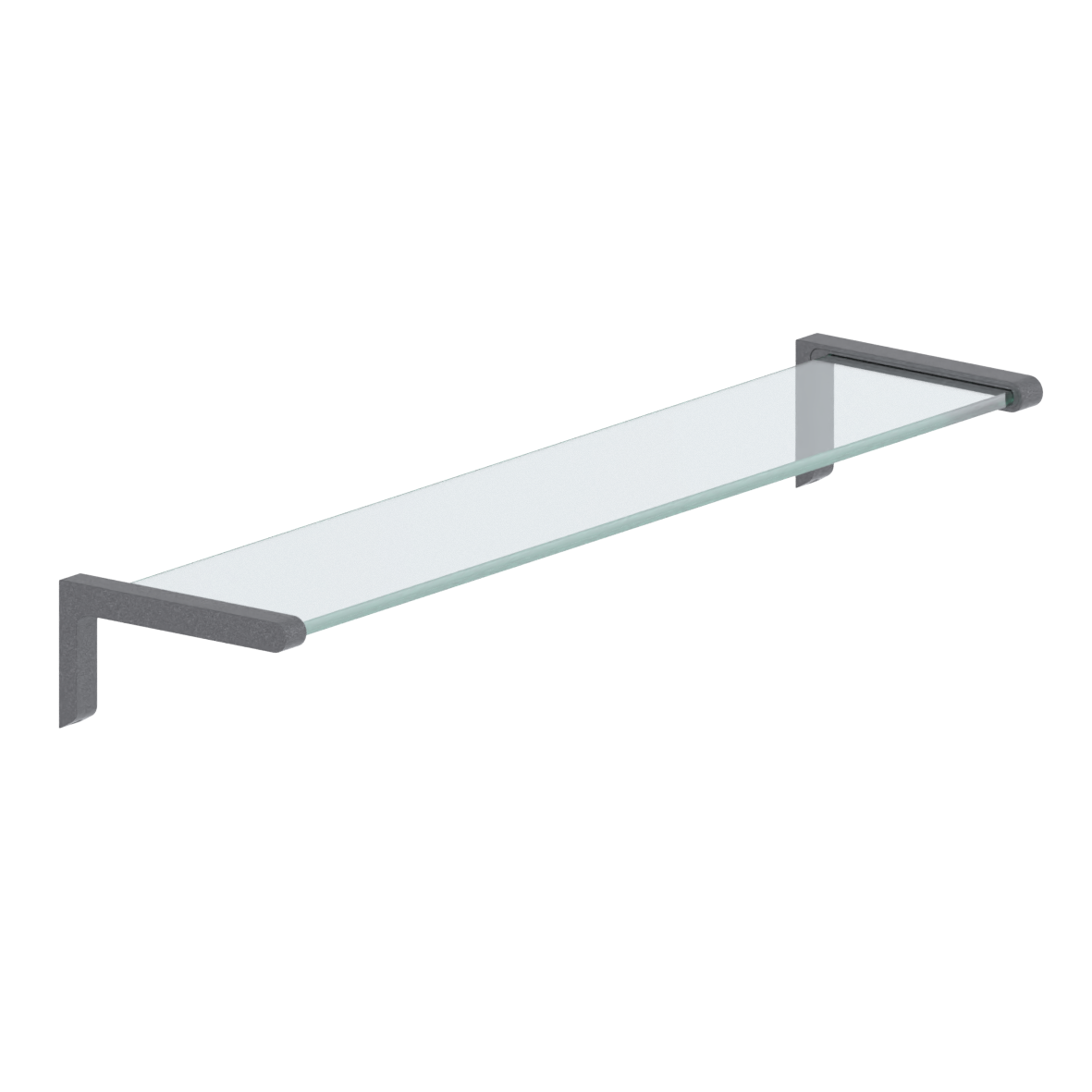 Cavere Care Glasablage, 650 x 150 x 80 mm, Cavere Anthrazit-Metallic Cavere Care Glasablage, 650 x 150 x 80 mm, Cavere Anthrazit-Metallic