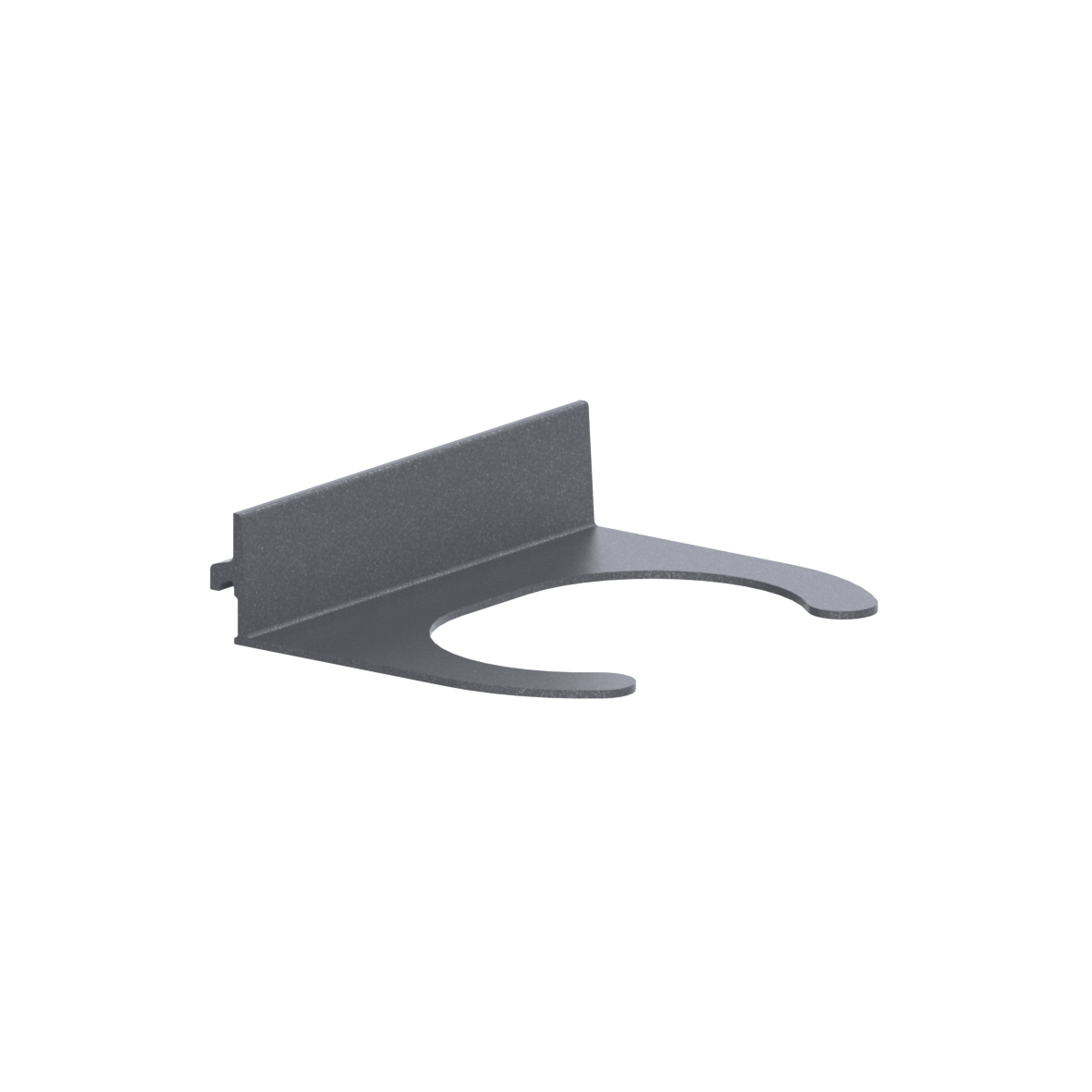 Cavere Care FlexGehhilfenhalter, 158 x 117 x 38 mm, Cavere Anthrazit-Metallic