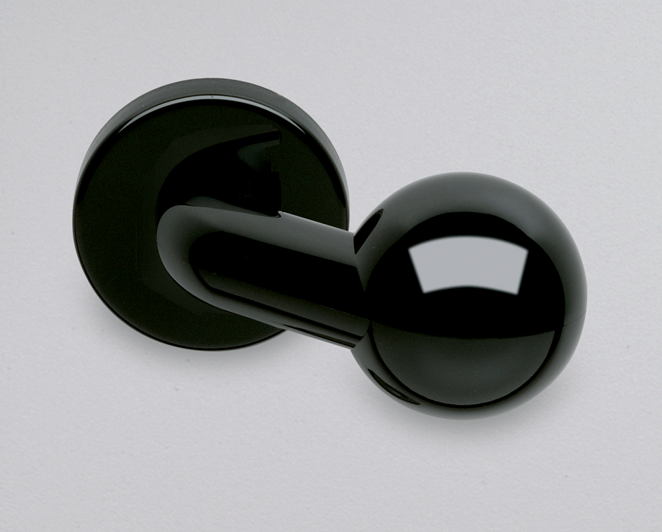 Nylon Türknopf NY.KF 131/80, Dunkelgrau