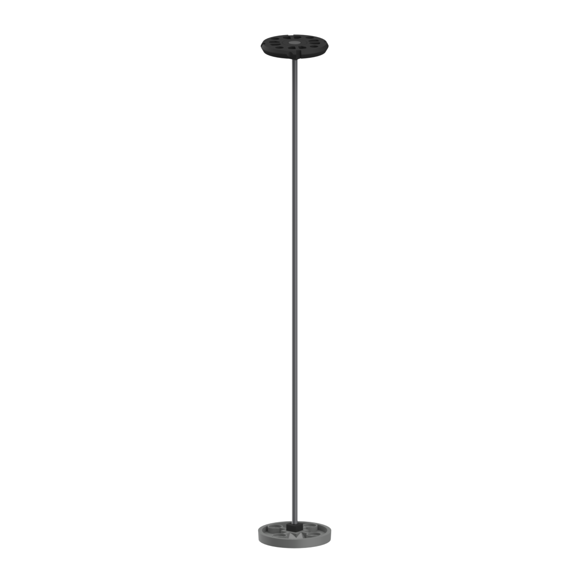 Nylon Care Deckenabhängung, für Zwischendecke, L = 500 mm, Dunkelgrau