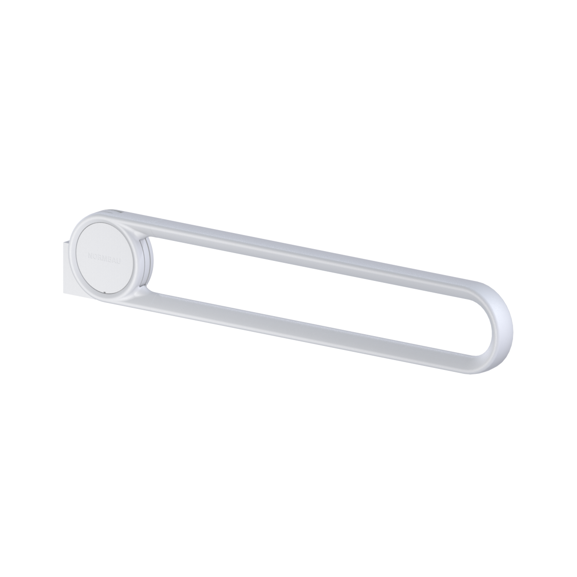 Cavere Care Stützklappgriff, ohne Einhängeplatte, L = 850 mm, Cavere Weiß