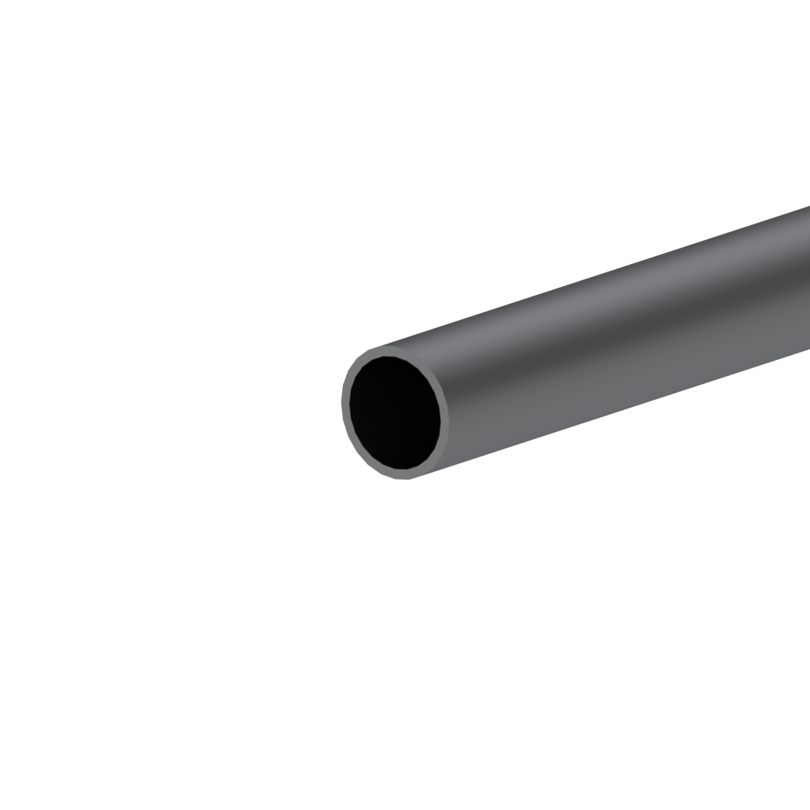 Rohr RO, 1000 x 26 x 26 mm, Farblos