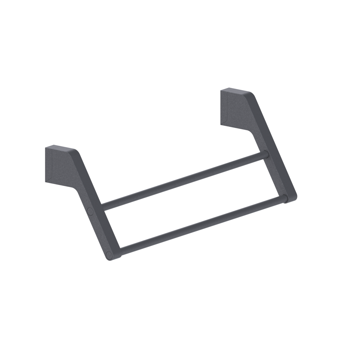 Cavere Care FlexHandtuchhalter, zur Wandmontage, L = 500 mm, Cavere Anthrazit-Metallic