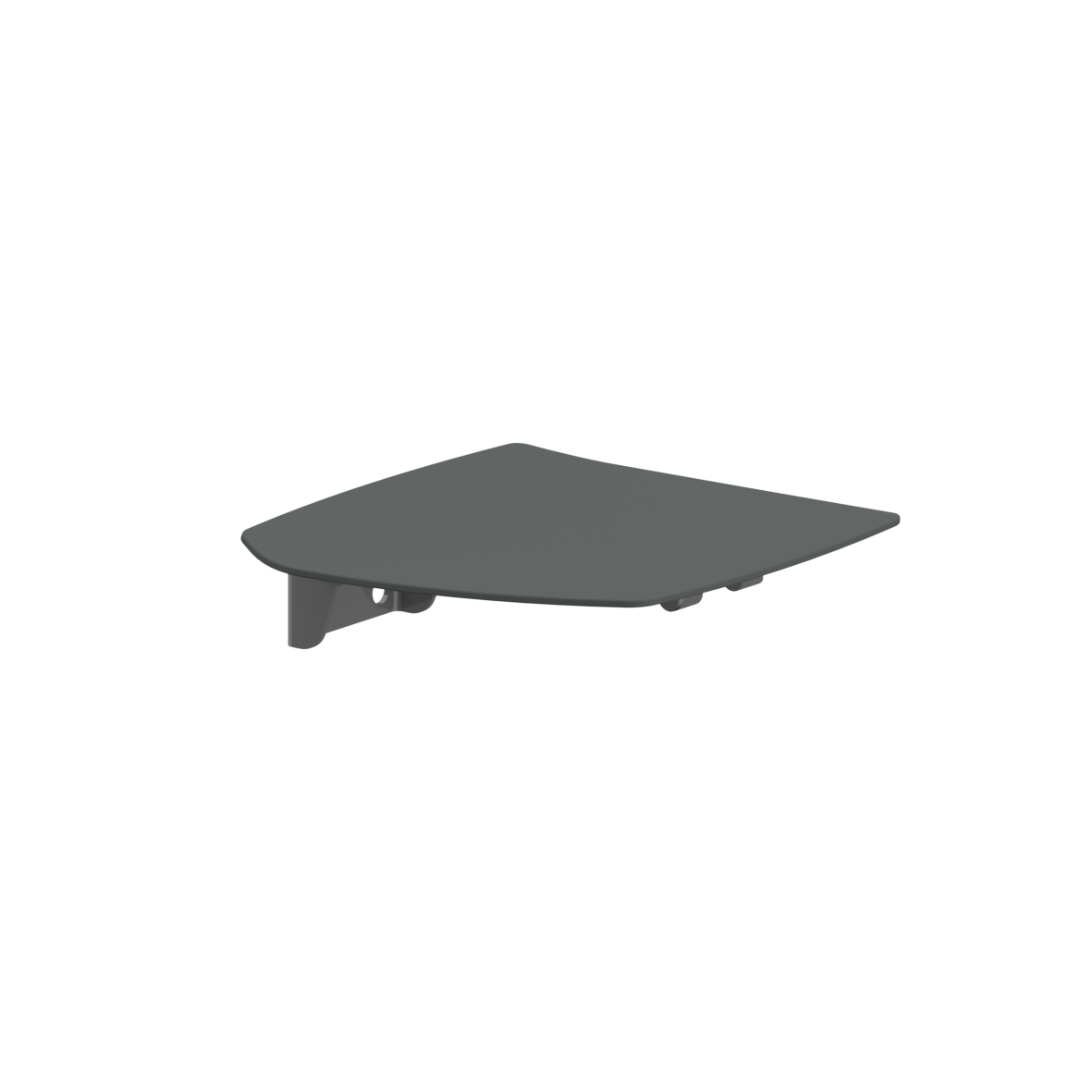 Verso Care Klappsitz, 444 x 412 x 128 mm, Dunkelgrau