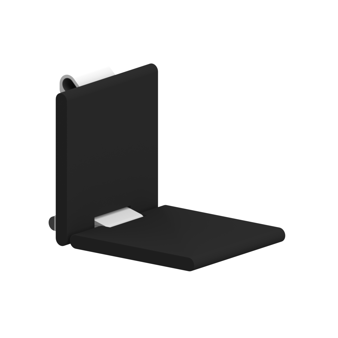 Care Einhängesitz, 380 x 563 x 420 mm, Weiß, Polster anthrazit Care Einhängesitz, 380 x 563 x 420 mm, Weiß, Polster anthrazit