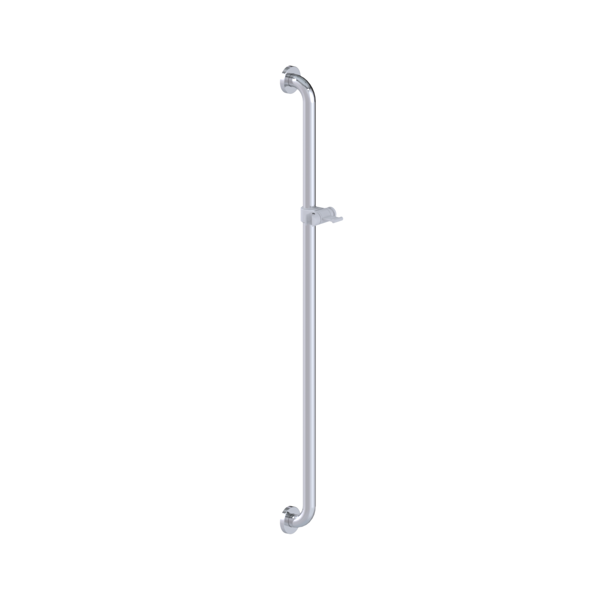 Inox Care Brausehalterstange, 1100 mm, Hochglanzpoliert, Brausehalter in Weiß (019)