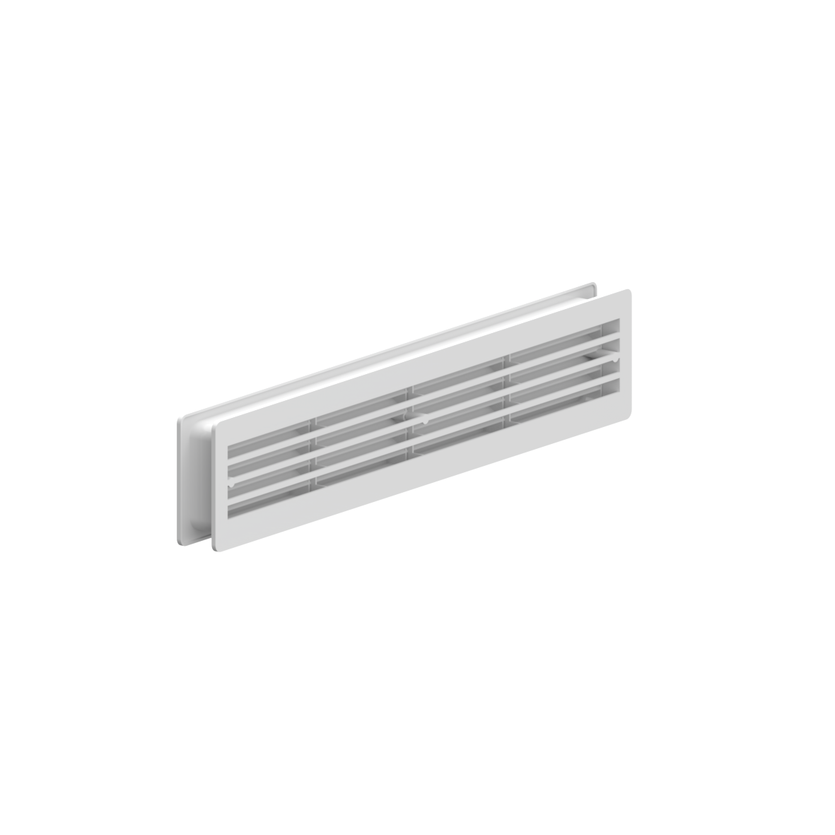 Nylon Care Badezimmerlüftung, 458 x 91 x 38 mm, Weiß