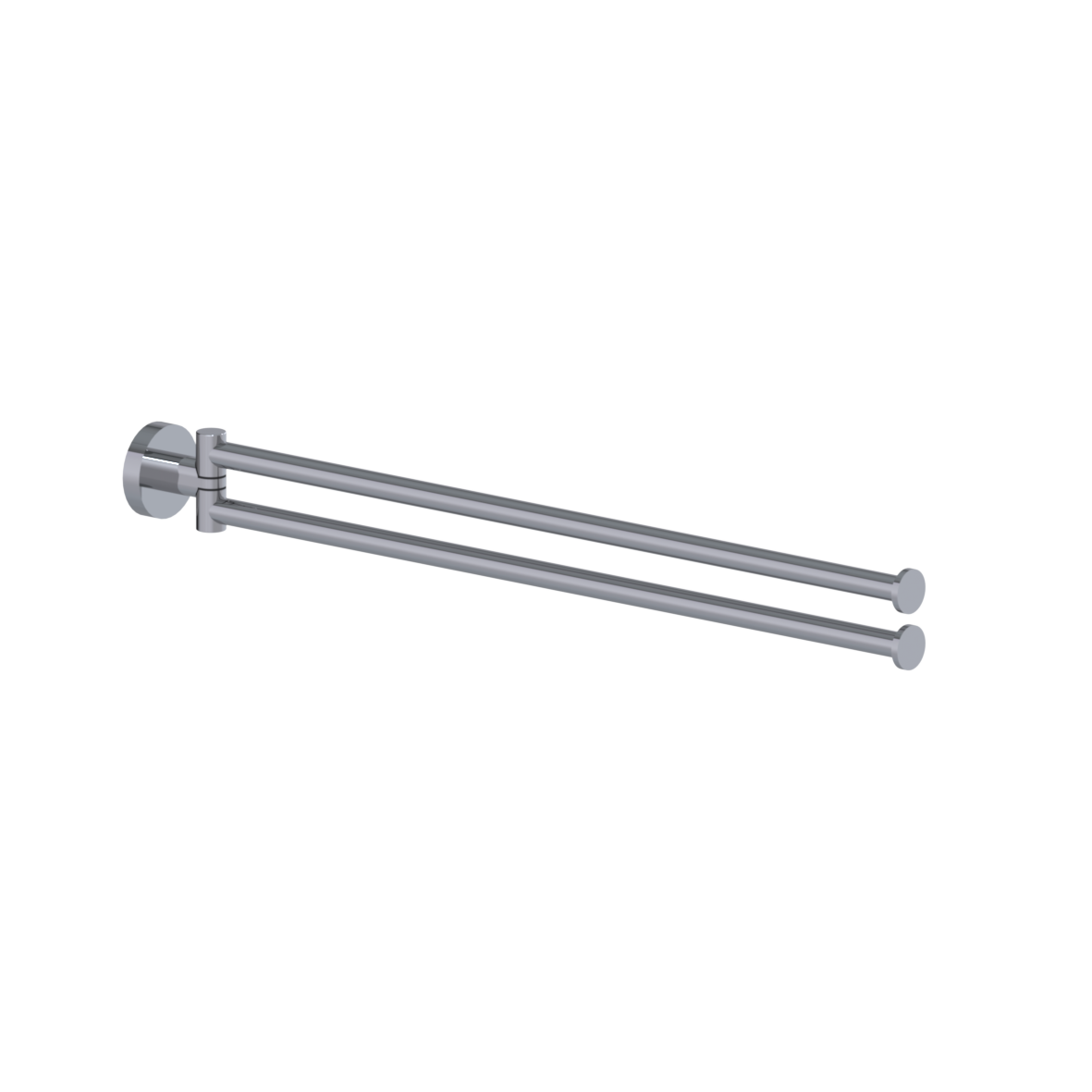 Inox Care Handtuchhalter, schwenkbar, 501 x 50 x 54 mm, Hochglanzpoliert