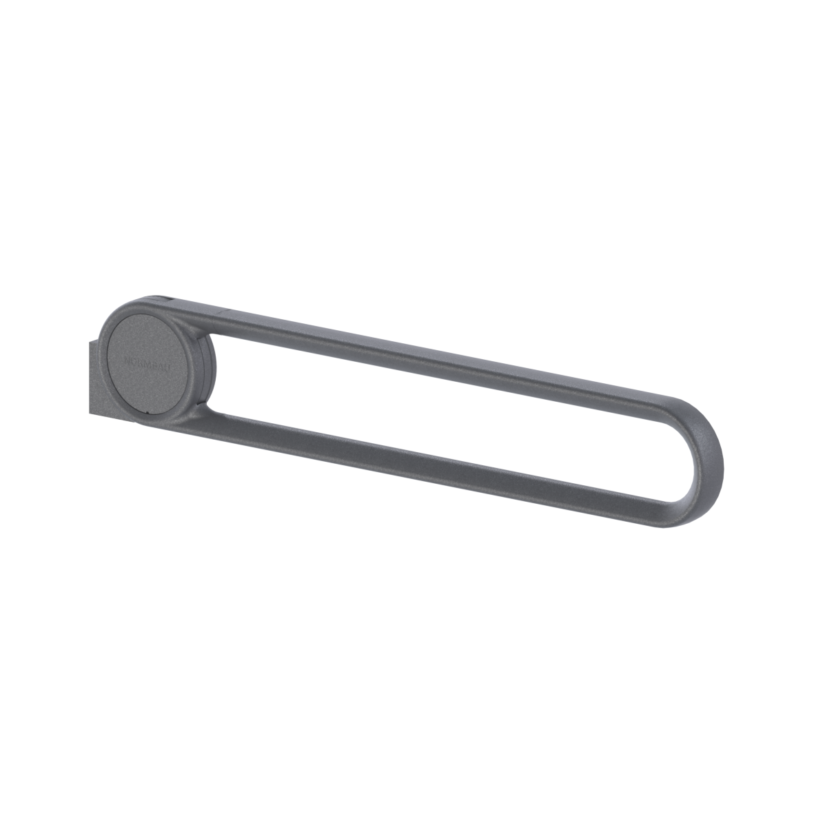 Cavere Care Stützklappgriff, ohne Einhängeplatte, L = 850 mm, Cavere Anthrazit-Metallic