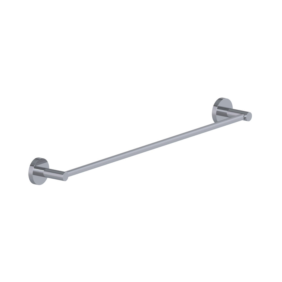 Inox Care Handtuchhalter, 74 x 655 x 55 mm, Hochglanzpoliert