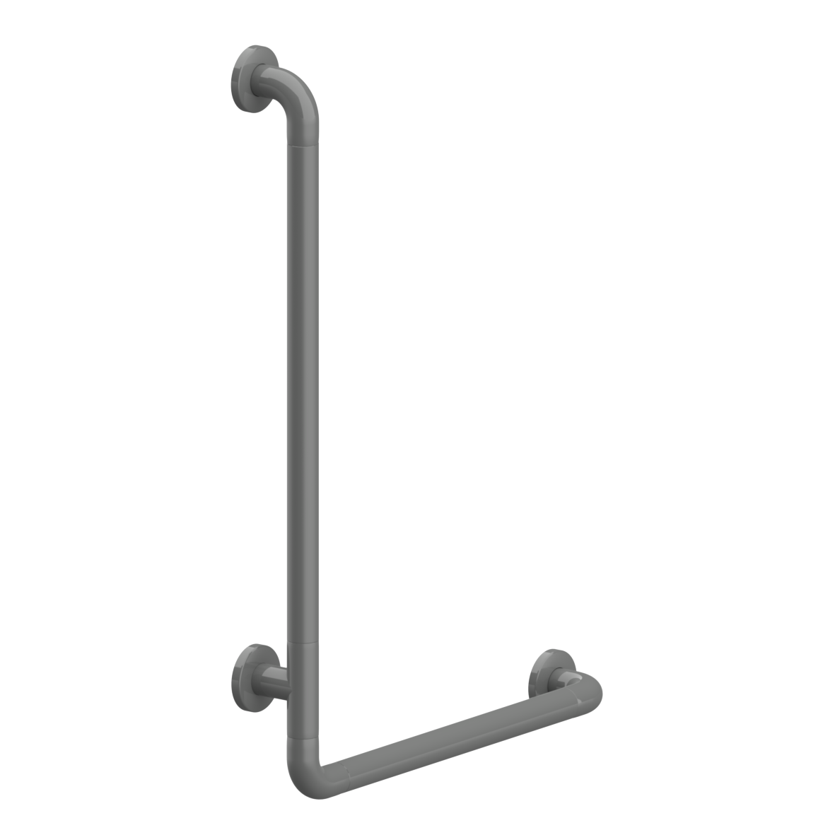 Special Care Adipositas Winkelgriff, 90°, 500 x 750 mm, Dunkelgrau