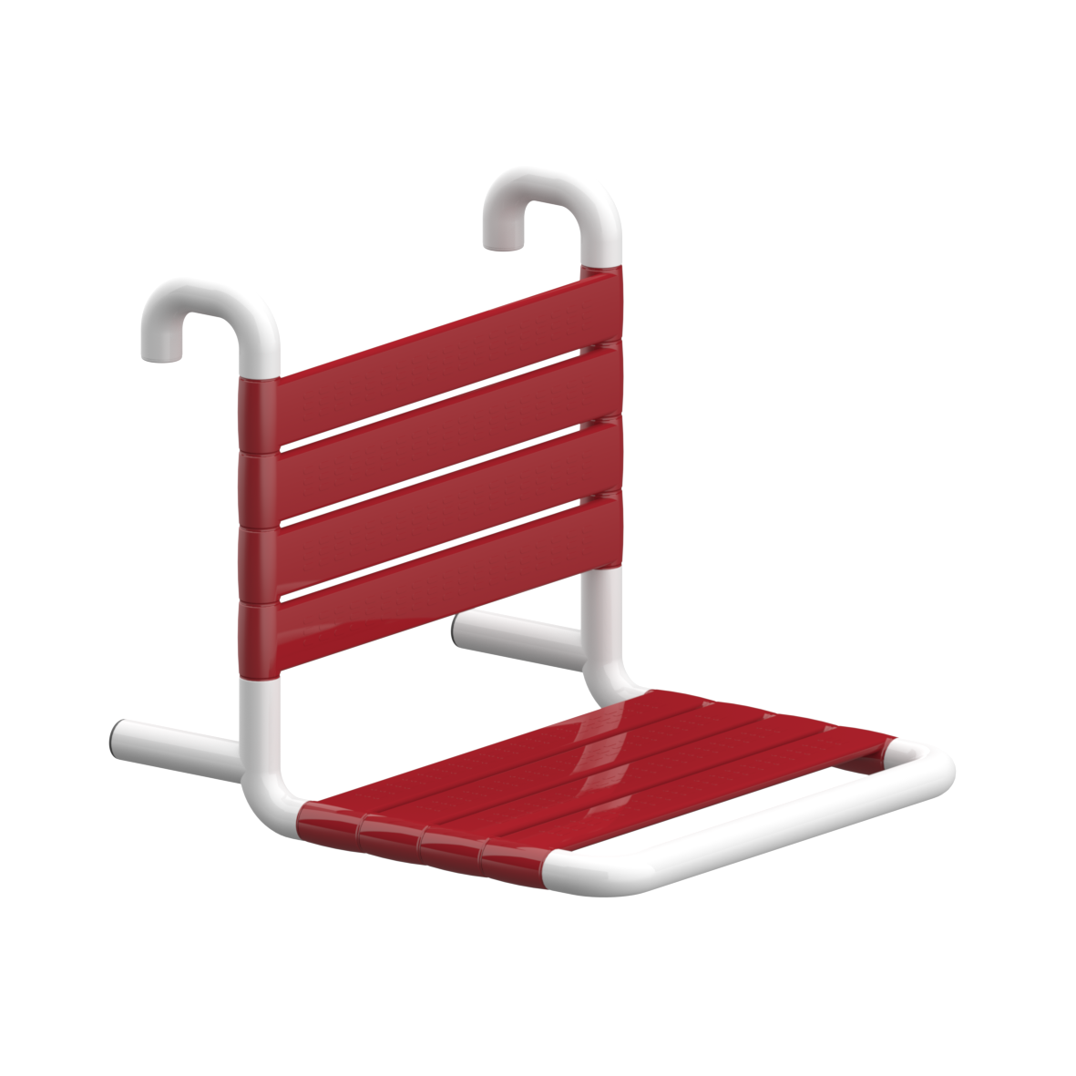 Verso Care Duo Einhängesitz, 480 x 515 x 450 mm, Rot-Weiß Verso Care Duo Einhängesitz, 480 x 515 x 450 mm, Rot-Weiß