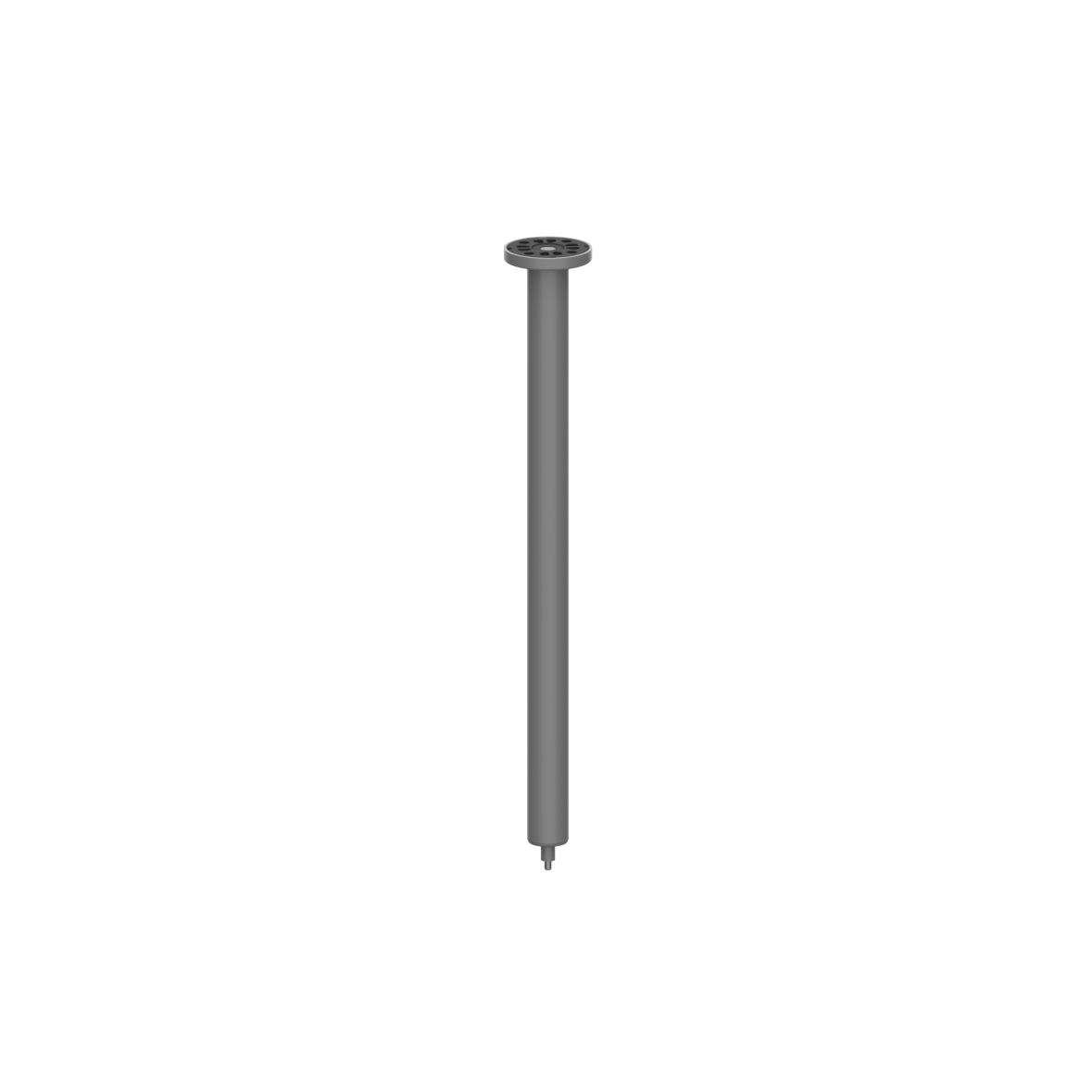 Nylon Care 300 Deckenabhängung, L = 500 mm, Dunkelgrau