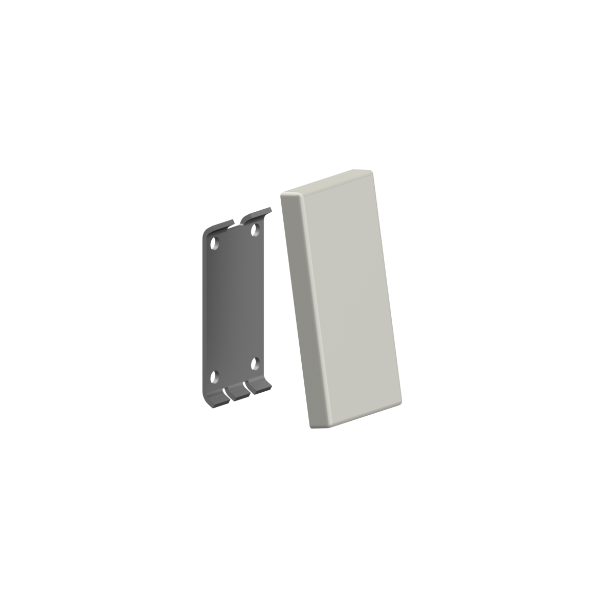 Nylon Care Grundplatte vario, mit Blindabdeckung, 227 x 115 x 24 mm, Manhattan Nylon Care Grundplatte vario, mit Blindabdeckung, 227 x 115 x 24 mm, Manhattan
