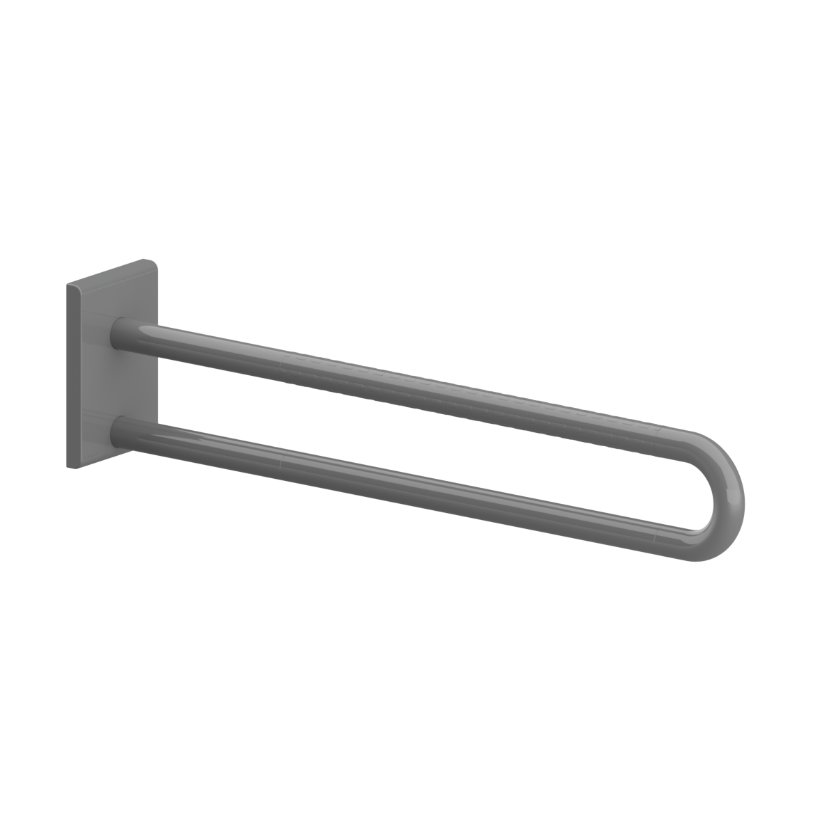 Nylon Care 400 Wandstützgriff, L = 850 mm, Dunkelgrau