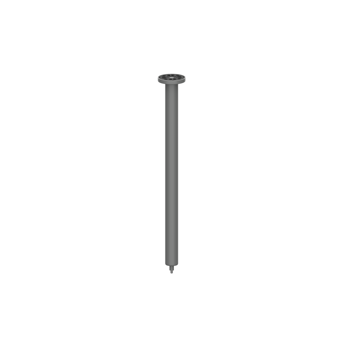 Nylon Care 400 Deckenabhängung, L = 401 - 500 mm, Dunkelgrau